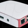 TZT 241 AAA-01 Raspberry Pi 3 housing, raspberry/white