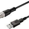 Weidmüller 2556580000 Konfekcjonowane złącze danych czujnika/aktuatora SAIL-M12G-USB-1.0U, piny: 4, 1.00 m, 1 szt.