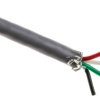 Control Cable liczba żył 4 0.09 mm² Ekranowany Alpha Wire średnica zew 3.4mm Szary