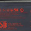 HRL634W lead-acid battery, 6 V, 34 W 15min/Cell