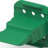 Interlock, 6 pole, straight, green, W6S-P012