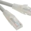 Kabel kategorii 6, Szary, Wtyk RJ45/męski RJ45dł.: 3m, mat. koszulki: PVC