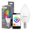Żarówka Led E14 B35 Świeczka 5W 450Lm Rgb Ściemnialna Cct Tuya Wifi Smart...