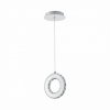 Lampa wisząca z kryształami chromowana GIRONA, LED 10W 1100Lm 3000K- MD3713-1-3CT Zuma Line