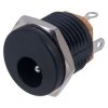 RVFM DC-022 2.0 2.1mm Chassis Mounting DC Power Socket and Nut