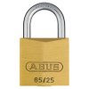 ABUS 02327 65/25mm Brass Padlock Keyed Alike 251
