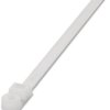 Cable tie, PA, (L x W) 200 x 7.8 mm, bundle-Ø 4 to 44 mm, transparent, -40 to 85 °C, 3240722
