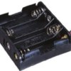 Koszyk na baterie R6 4xAA z przewodami SN18