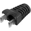 TUK Ltd SPEEDY RJ45 PS6BK#100 Black strain relief boot Cat 6 plug pack of 100
