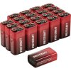 VOLTCRAFT VC16107985 9V PP3 batteryAlkaline ne 550 mAh 20 Pack