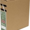 Quadrios 25CA498 Rurka termokurczliwa z klejem przeźroczysty 3.2 mm 1.1 mm Współczynnik skurczu:3:1 10 m