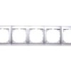 Sentia Ramka Pięciokrotna Srebrny Połysk 1475-56