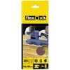 Flexovit 63642526336 1/3 Sanding Sheets Orbital 93 x 230mm Perforated Fine 120G