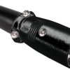 Wtyk mikrofonowy męski czarny XLR 3-pin na kabel