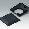 ABS enclosure, (L x W x H) 110 x 110 x 38 mm, black (RAL 9005), B5012209