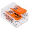 Szybkozłączka 2x 0,5-6,0mm2 uniwersalna (na drut / na linkę) 450V/41A ORYGINALNA woreczek 10szt. 221-612