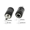 Przejście DC wtyk 1.3 - gniazdo 5.5 z pinem 2.1mm