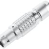 Złącze okrągłe 3-pinowe 12 mm Kabel Wtyk LEMO Męski IP50 1B