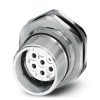 Złącze wielostykowe przemysłowe 9-pinowe M23 Montaż przedni Gniazdo Phoenix Contact