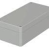 PC enclosure, (L x W x H) 160 x 80 x 55 mm, light gray (RAL 7035), IP66, 02220094