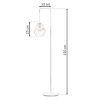 Lampa stojąca CLIFF WHITE 1xE27 MLP5522 Milagro