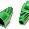 Odgiętka wtyku RJ45 8p8c zielona
