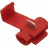 SZZZS01R/2 Szybkozłączka 1 tor, 2 zaciski, 0.5-1.5mm2 - czerwona - kpl. 2 szt