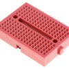 Red 170-Point Solderless Breadboard