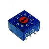 Przełącznik obrotowy - BCD 3+3 SMD/ 10 pozycji
