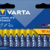 Alkaline battery, Longlife Power, AAA (mignon), pack of 10