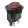 Włącznik ON-OFF klawiszowy MR211R5WGBRB12NC czerwony Canal