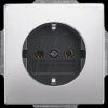 20 EUC-866 Socket outlet insert - stainless steel