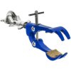 EISCO PRCMP02BH 4 Prong, Cork Lined Clamp, Swivel Bosshead, Industrial Grade