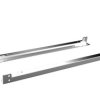 Poręcz szafy, typ: Szyna przesuwna, Blacha stalowa