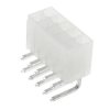 Wtyk ATX 10-stykowy męski kątowy do montażu na PCB, raster 4,20 mm, biały, KWM4505-10R
