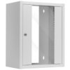 Szafa Wisząca Rack 10 9U 300Mm Drzwi Szklane Szara Netrack S-Line