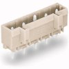 Pin header, 2 pole, pitch 7.5 mm, straight, light gray, 721-262/001-000