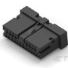 Adapter złącza 20-pinowe 2-rzędowe raster: 1.8mm TE Connectivity Żeński 1-2834461