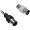 BKL 0403544 Coax Adapter set 3.5mm Plug & IEC Coax connections