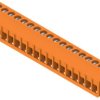 PCB terminal, 17 pole, pitch 5.08 mm, AWG 26-12, 20 A, clamping bracket, orange, 1001980000