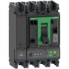 Wyłącznik automatyczny w obudowie formowanej ComPact, LSoIR, 4-biegunowy, 400 A, 440 V ac 36 kA, Schneider Electric,