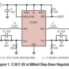 Dual Synchronous, 600mA, 1.5MHz Step-Down DC/DC Regulator