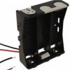 Battery holder for mignon cell, 3 cells, chassis mounting, BA3AAW