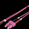 DK-2532-10-4 Fiber Optic Multimode Patch Cord, OM4, LC / SC
