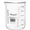 Rapid CH200005 Heavy Duty Borosilicate Glass Beaker 1000ml pack of 6