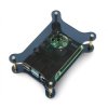 Obudowa do Raspberry Pi 4B/3B+/3B/2B - otwarta czarna - LT-4B21