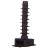 Kołek Montażowy Płaski Czarny Do Opasek F=6Mm Bmkn5456ae /100Szt./