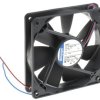 Wentylator osiowy 12 V DC DC 119 x 119 x 25mm 5.3W 170m³/h 43dB 440mA