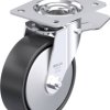 Blickle 951776 LE-PP 150K-ST-EL-FA Rolka obrotowa z blachy stalowej Średnica koła: 150 mm Maksymalne obciążenie: 300 kg