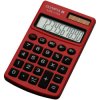Olympia 941901002 Pocket Calculator Red 10 Digit Solar And Battery Powered